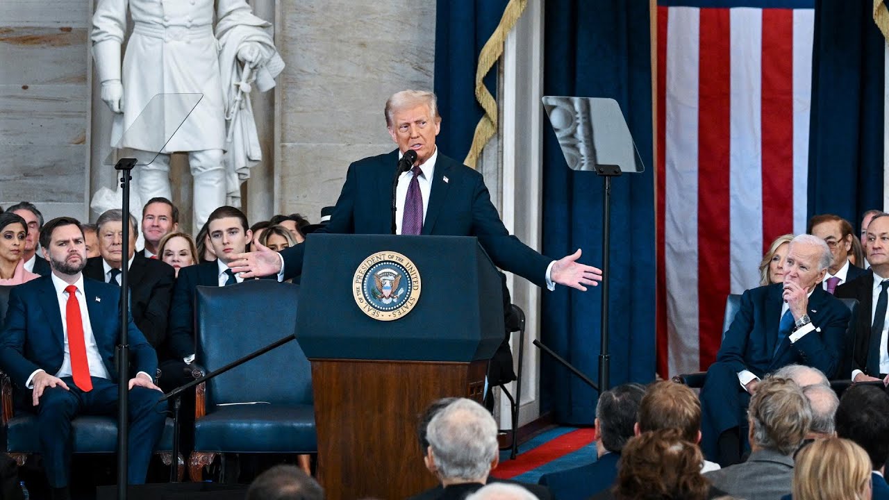 FULL VIDEO: Donald Trump Delivers Inaugural Speech As 47th President Of USA