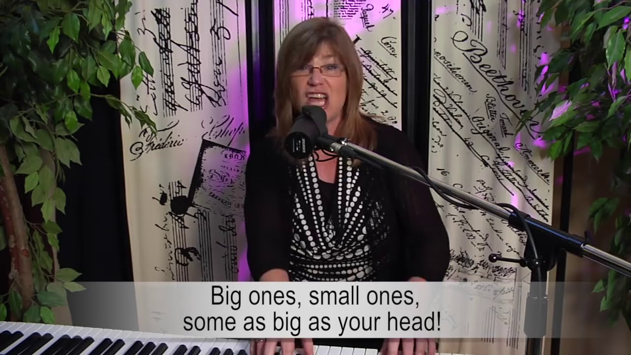 I’ve Got a Lovely Bunch of Coconuts (with lyrics) - Sing Along for Seniors, Dementia, Memory Care