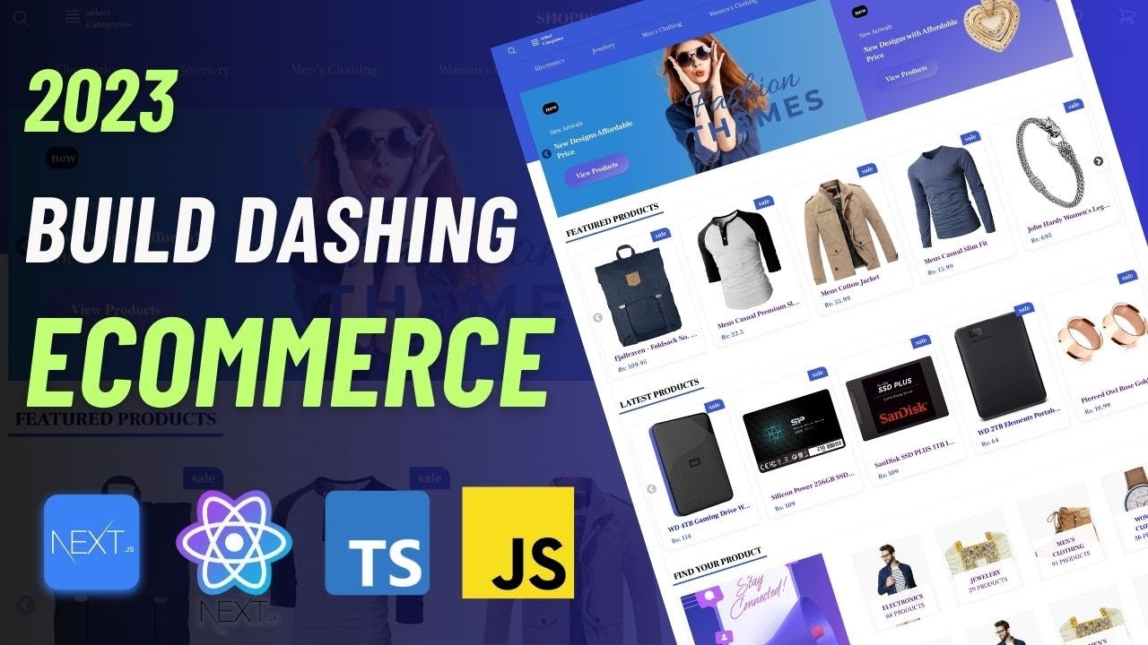 00. Ecommerce Website in NEXTJS.