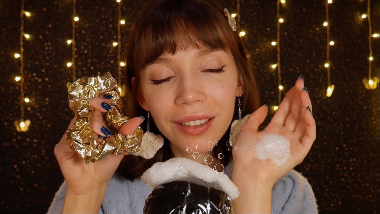 ASMR crinkly pour que ça pétille dans ta tête 🫧