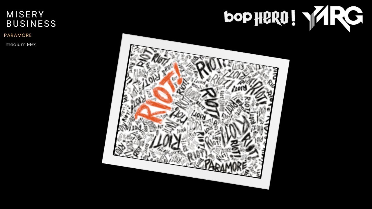 misery business paramore yarg medium 99%