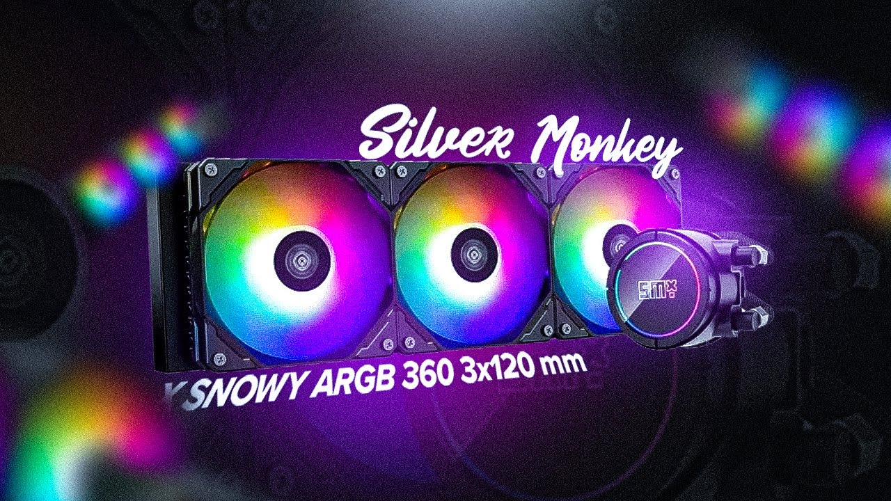 Większe = Lepsze? AIO 240 VS 360 | Silver Monkey X SNOWY ARGB