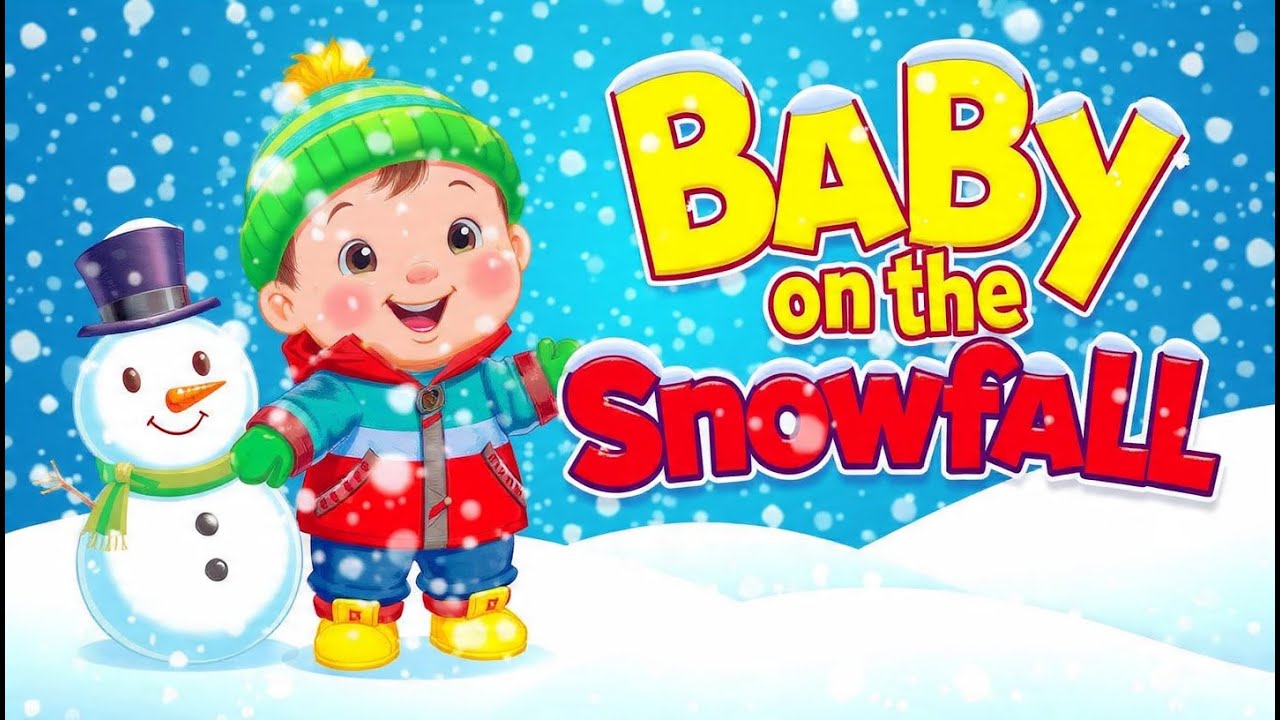 Baby on the Snowfall Nursery Rhyme ❄️👶 Winter Fun, Colors, Counting & Actions Song for Toddlers
