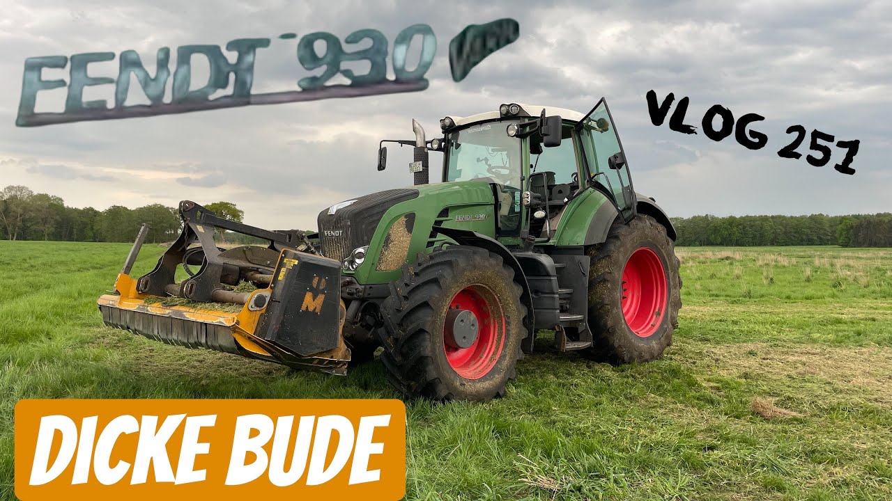 Farmvlog #251 | Binsen mulchen 930er Vario