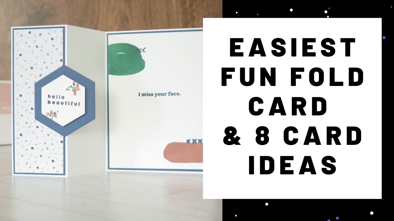 Easiest Fun Fold Card Ever & 9 Handmade Card Ideas