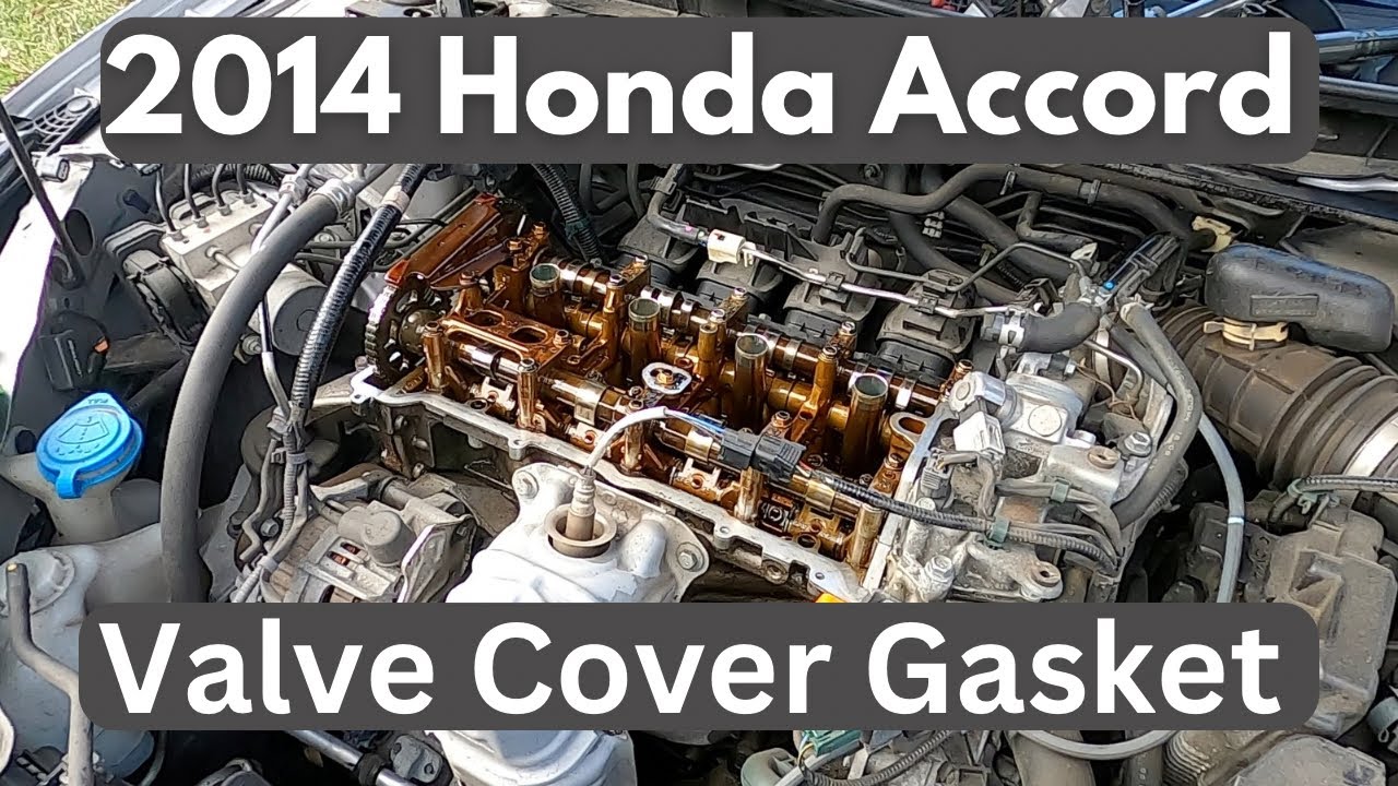 Замена прокладки клапанной крышки Honda Accord 2.4L 2013-2017