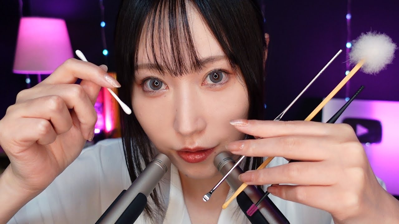[ASMR] Хрустящее чистящее средство для ушей для всех