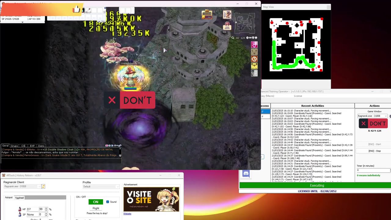 BETO - Ultimate Bot for Ragnarok Online 2025 - No other software - Self Made! Go to our discord!