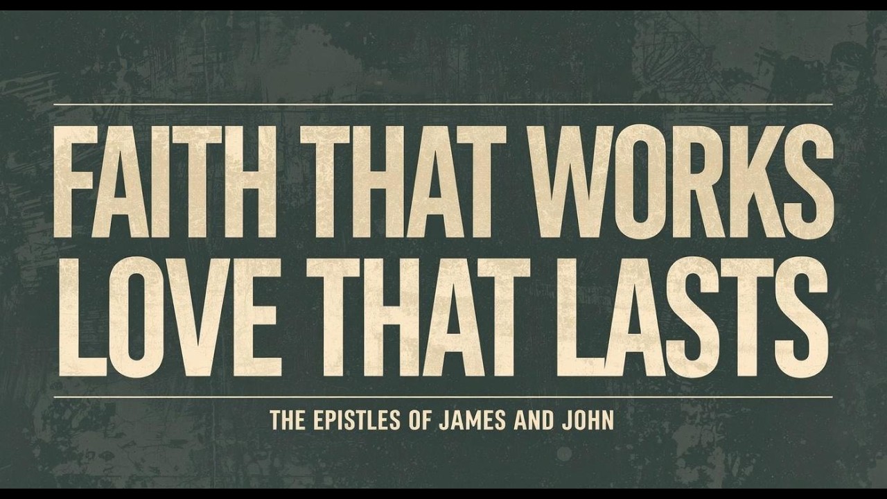 Faith That Works, Love That Lasts - Tim Pyles  March 25, 2026