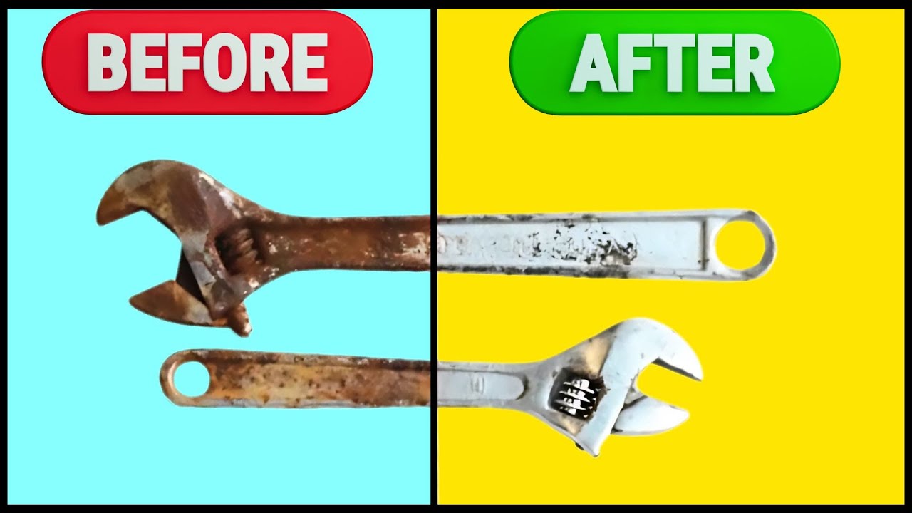 Fastest Way to Remove Rust from Metal &ndash; SHOCKING Results!😱