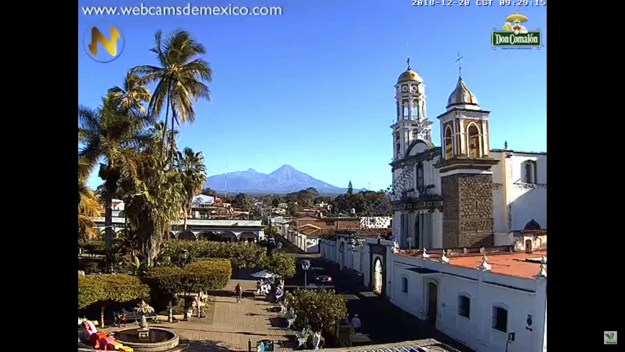 December 20, 2018 ~ Volc&aacute;n de Colima ~ The Magical Town of Colima, Mexico