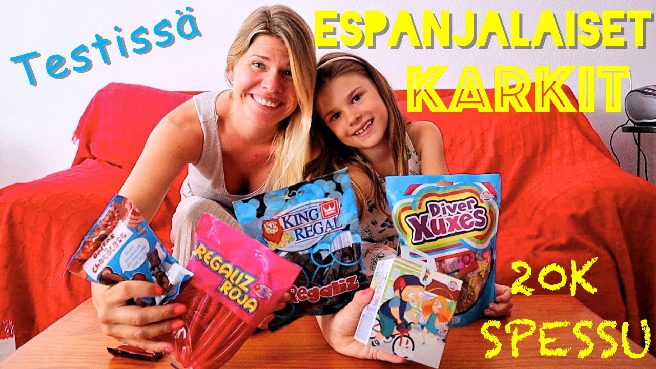 TESTISSÄ ESPANJALAISET KARKIT I 20K SPESSU