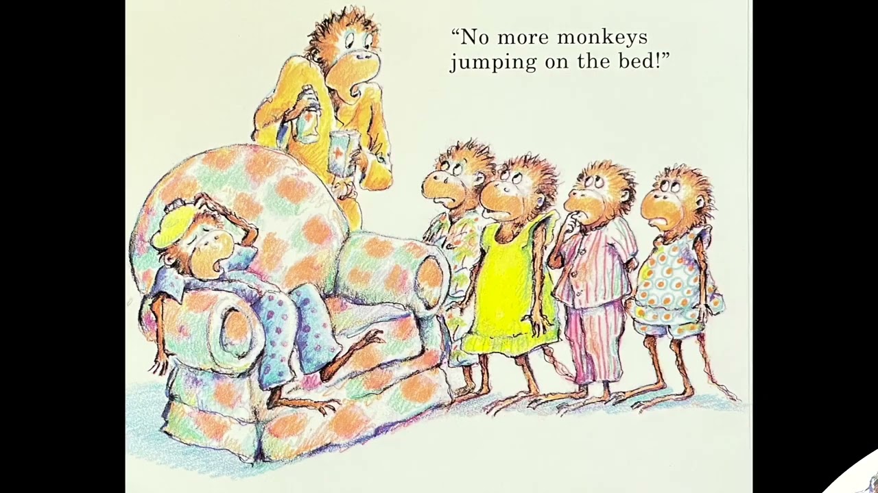 5 Little Monkeys Jumping On The Bed