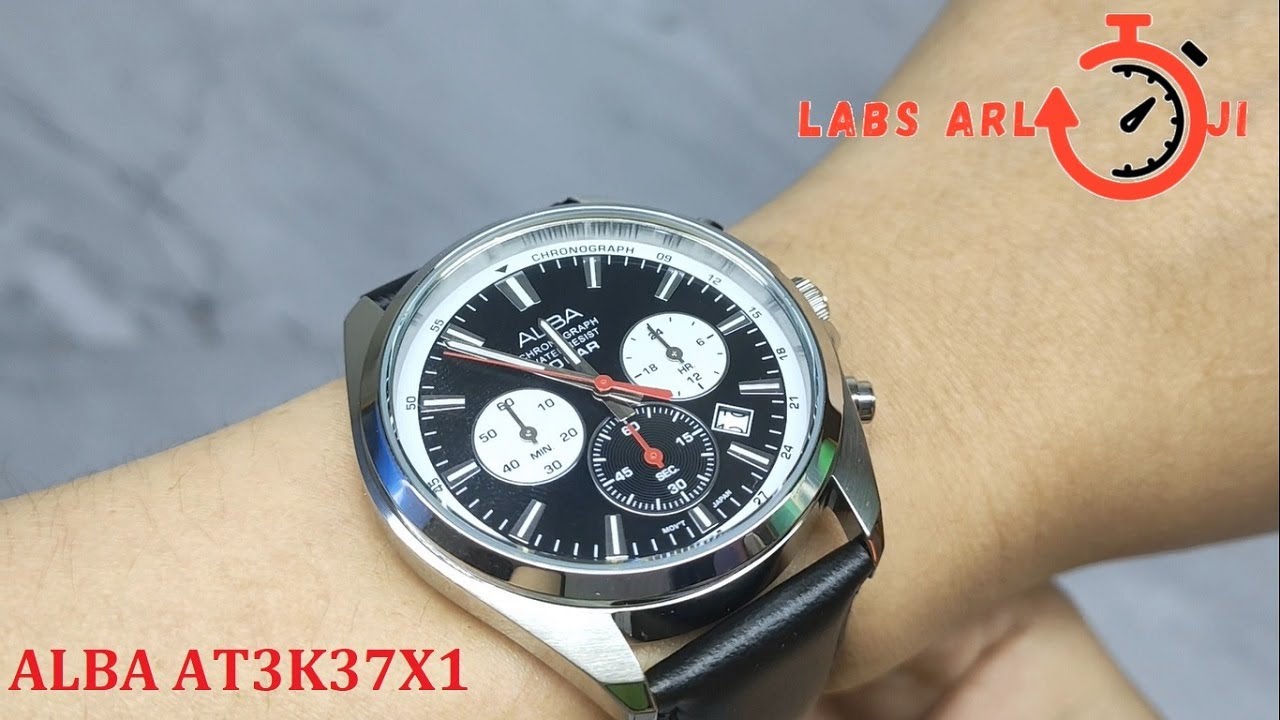 JAM TANGAN ALBA MEN CHRONOGRAPH AT3K37 AT3K37X1 ORIGINAL UNBOXING