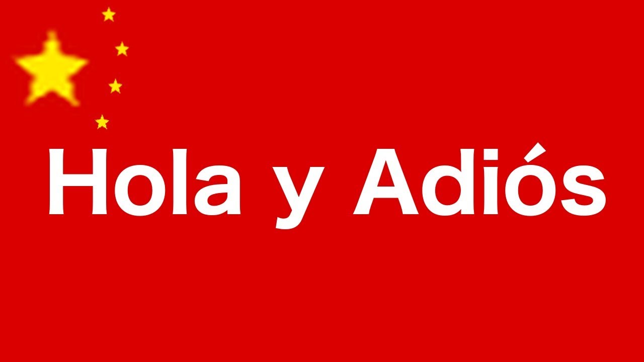 Aprende - Hola y Adiós - en Chino - 15 frases básicas en chino