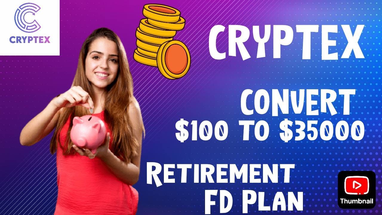 BYTNEX (FORMERLY CRYPTEX) BUSINESS PLAN | 100$ | RETIREMENT PLAN | 2/3/5/7 YEARS CONTRACTS