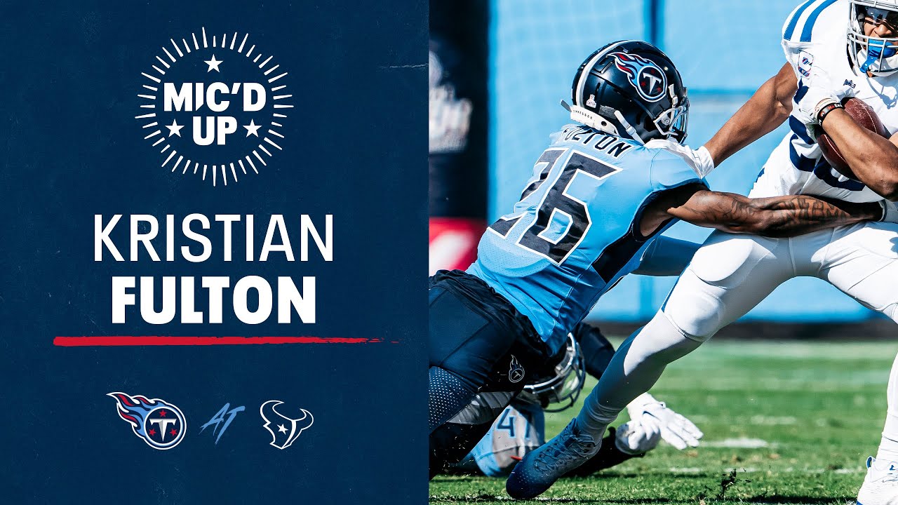 Kristian Fulton vs. Indianapolis Colts | Mic'd Up