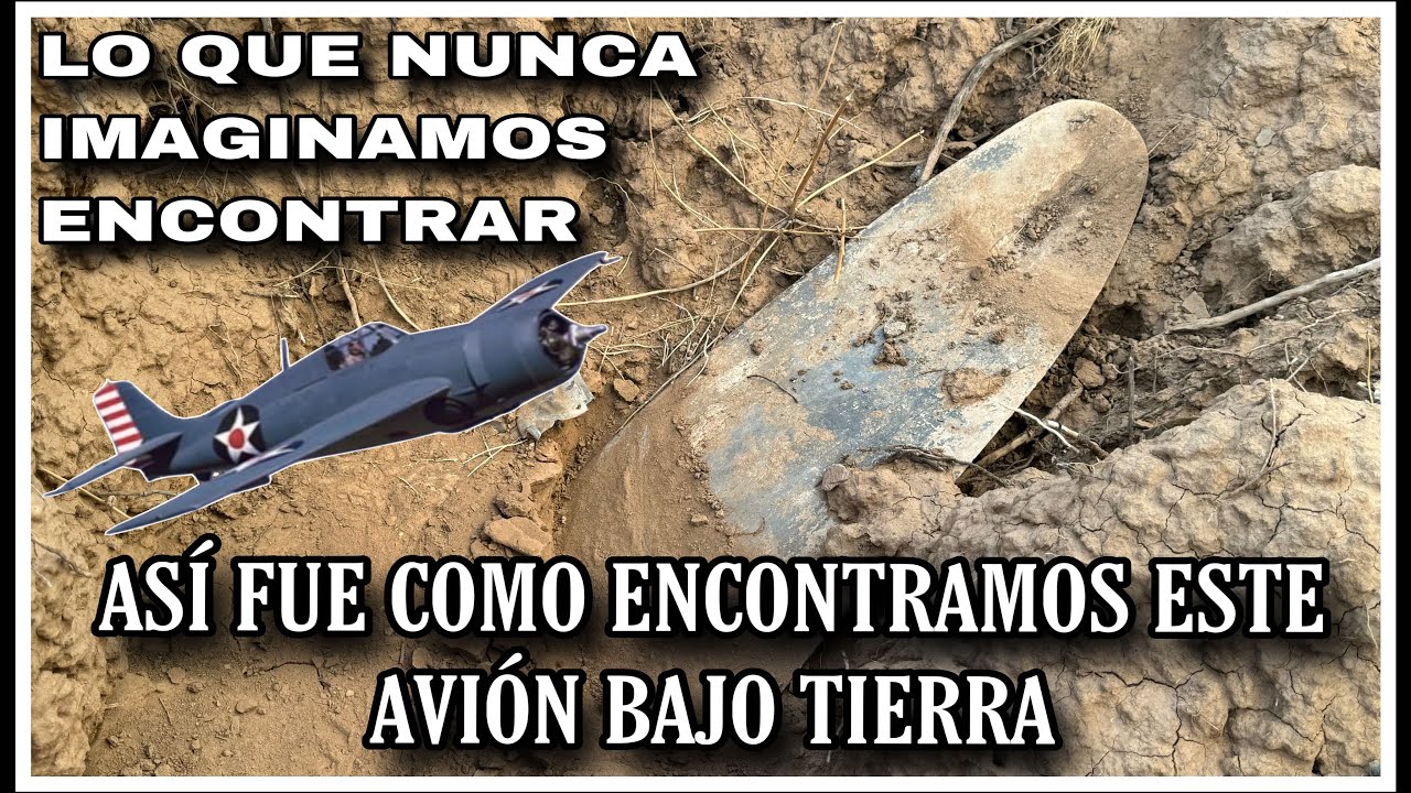 AVENTURA 479 ENCONTRAMOS LOS RESTOS DE UN AVIÓN BAJO TIERRA  TODO UN MISTERIO PARTE 1