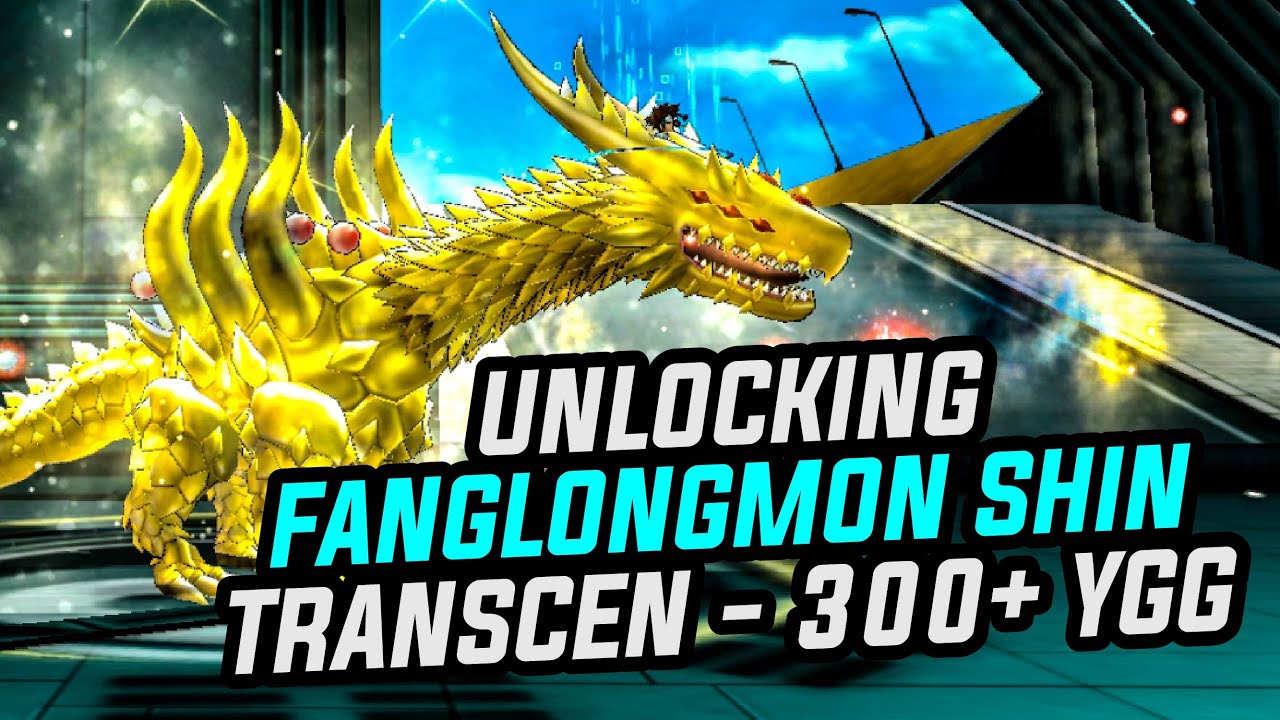 NADMO Unlocking FANGLONGMON SHIN - 300+ YGG