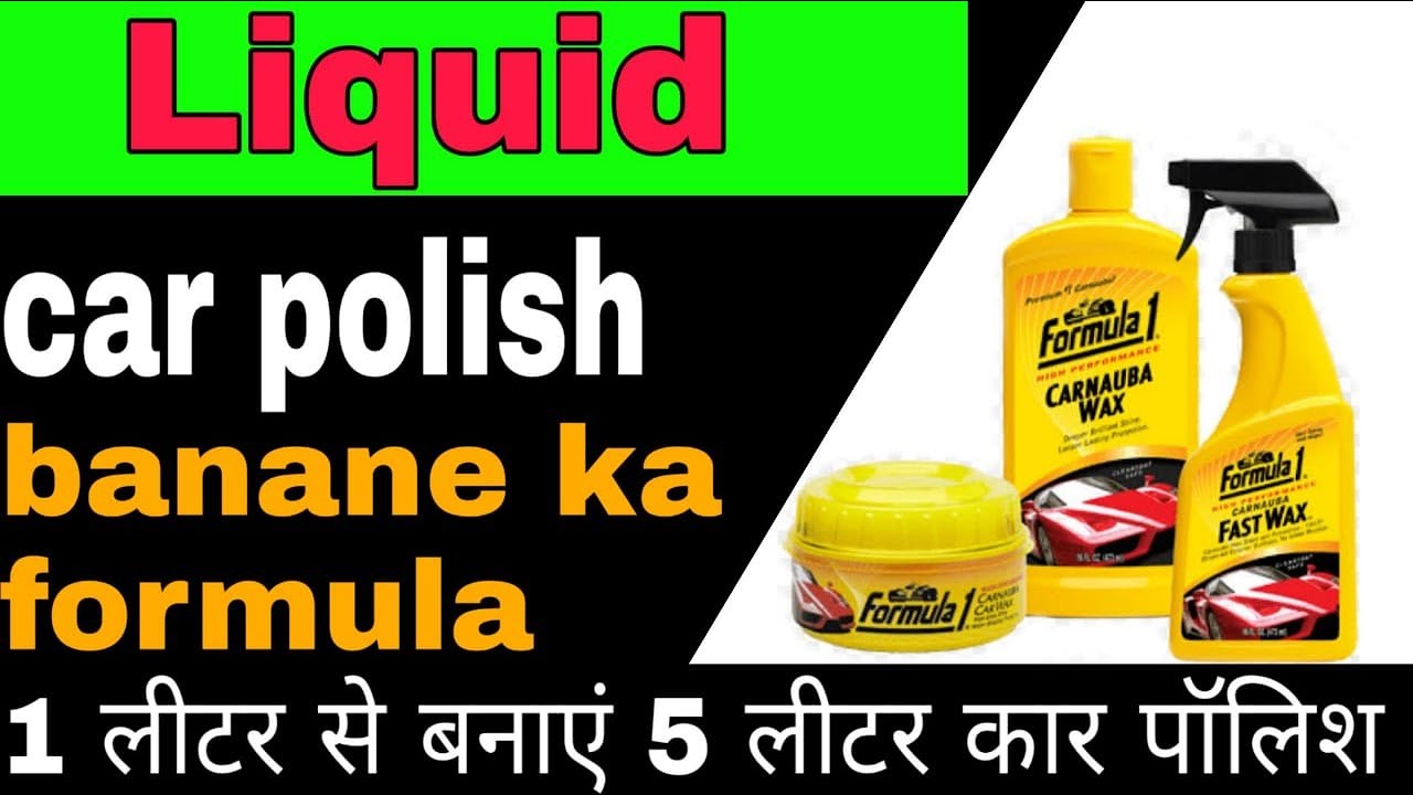 how to make car polish liquid compound |  Liquid Polish Shiner for Car & Bike - 100% Real Formula