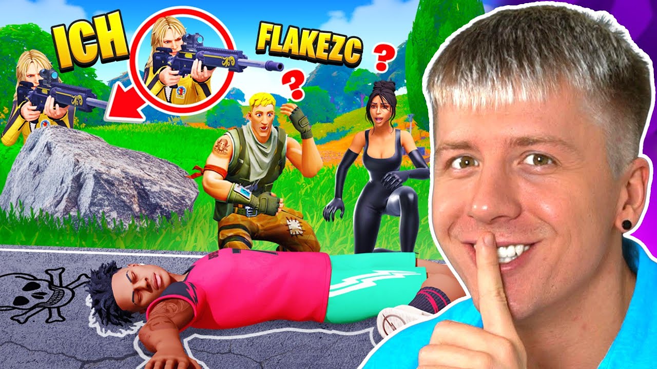 DAS FORTNITE MURDER MYSTERY mit YOUTUBERn! [ESKALIERT] 👑🔪