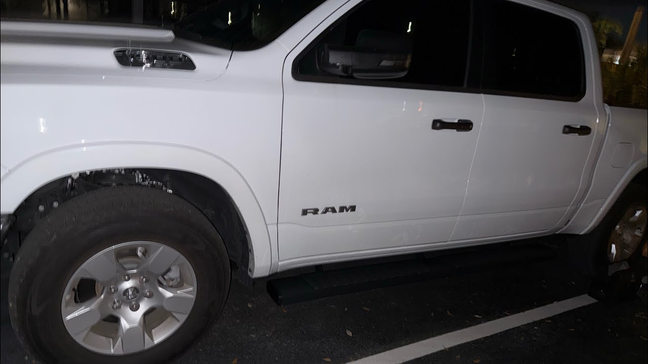 How to install running boards on a 5th Gen RAM 1500 Crew Cab, only $150!