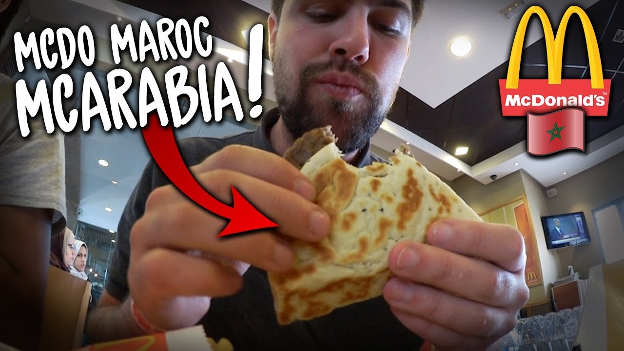 LE MCDONALD'S AU MAROC - JE TEST LE MCARABIA & MC FONDUE !