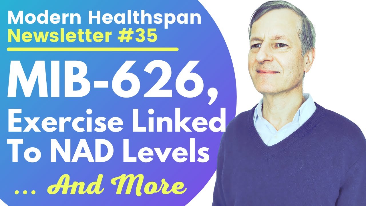 MIB-626 First Paper | Exercise Linked To NAD Levels | NS35