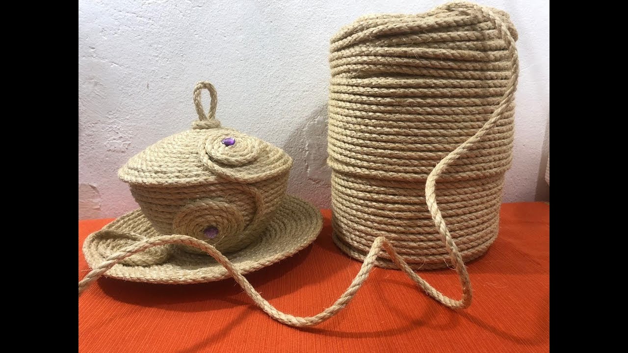 ARTESANATO COM CORDA SISAL!!!