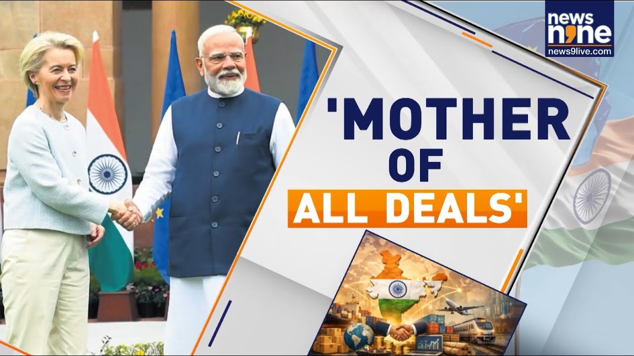 LIVE: India-EU FTA | 'Mother of All Trade Deals' Finalised | PM Modi Confirms Deal & Defence Ties