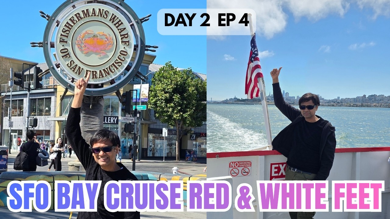 San Francisco Bay cruise Red and White Fleet | Fisherman’s Wharf - Golden Gate - Alcatraz Island