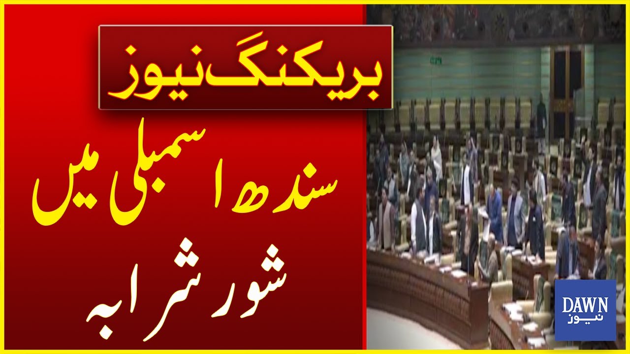 Uproar In The Sindh Assembly | Breaking News | Dawn News