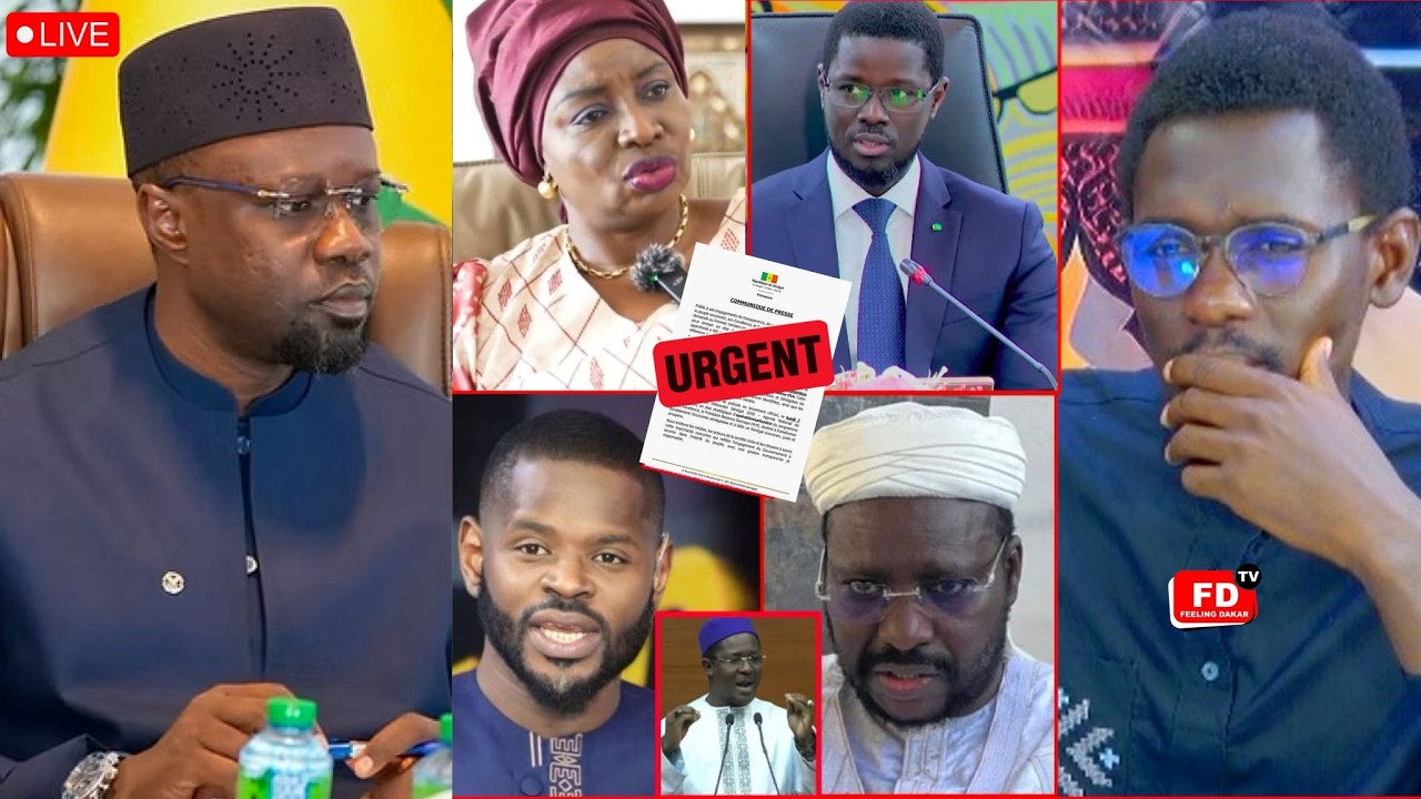 🛑Urgent-Palais- La décision vient de tomber sur SONKO- Diomaye déroule- Pape Cheikh auditionné?