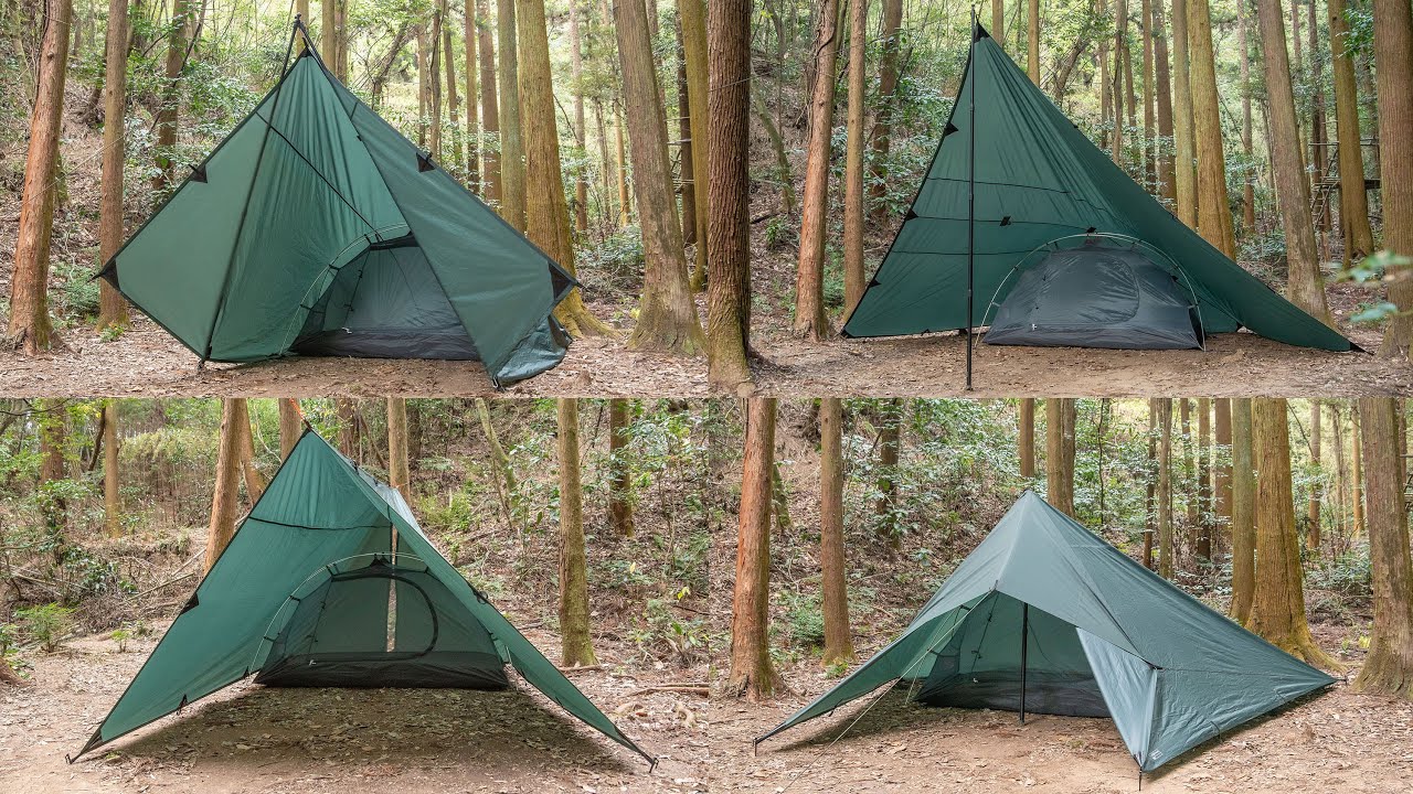 DDタープ 4m&times;4m カンガルースタイル ４種