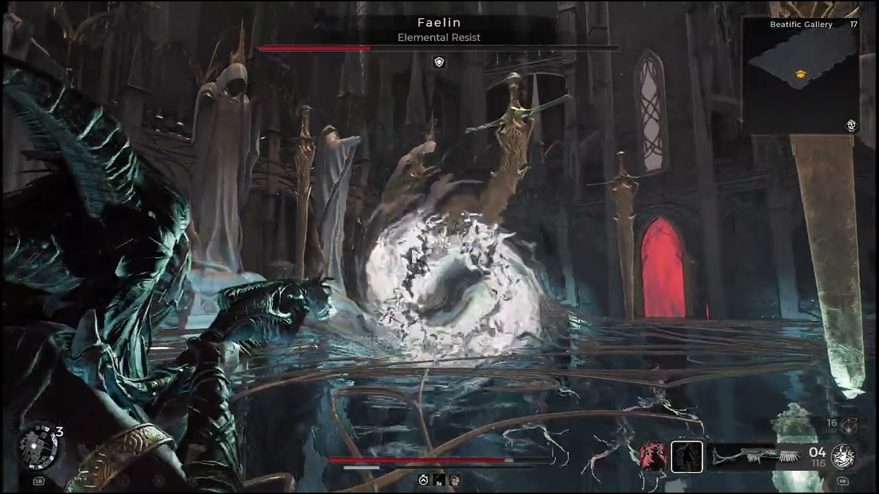 Remnant 2- Faelin on nightmare lifesteal build.