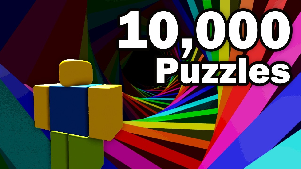 Roblox's Largest Puzzle Game is INSANE