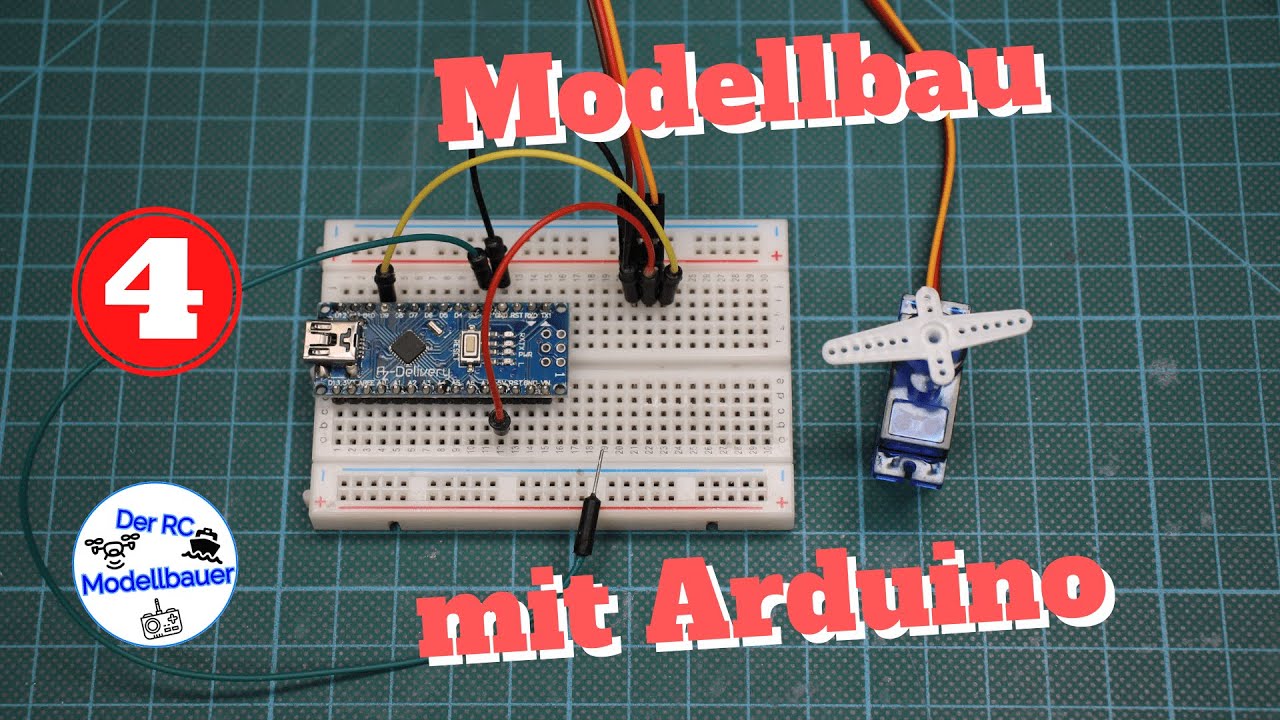 Arduino im Modellbau Folge 4 Servo Ansteuerung 👨🏼‍💻