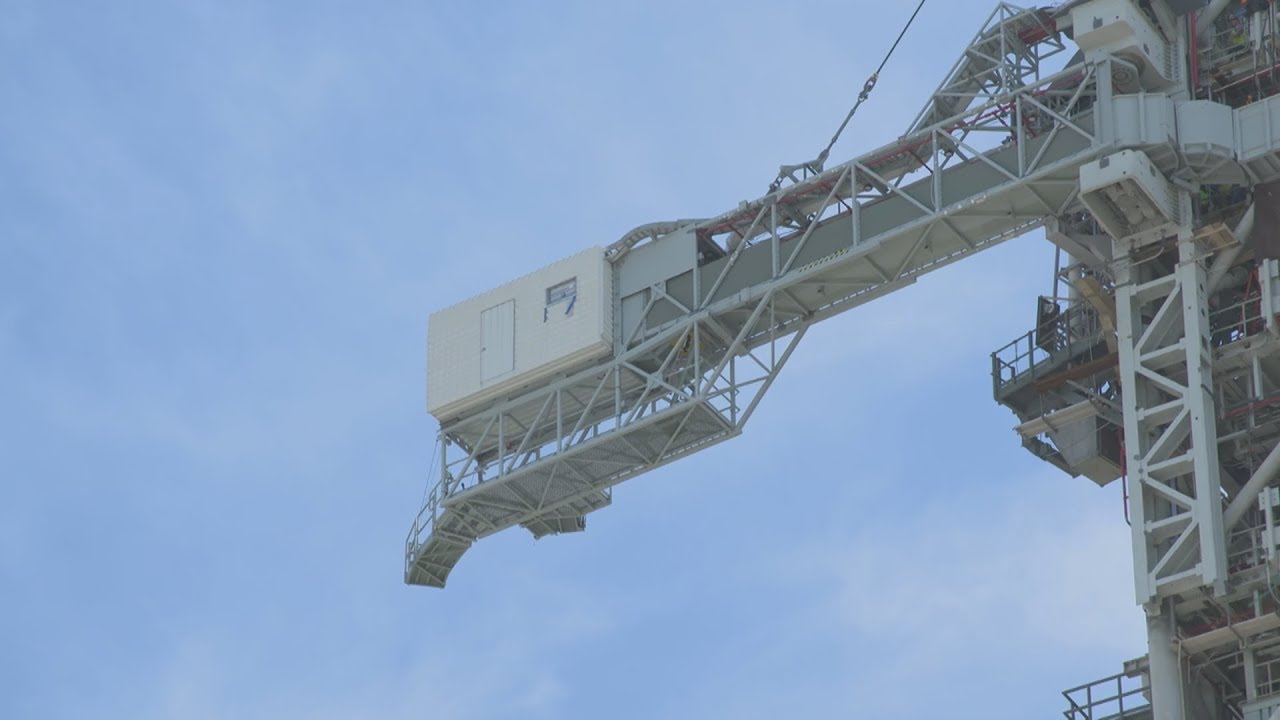 Testing the Crew Access Arm at Kennedy Space Station