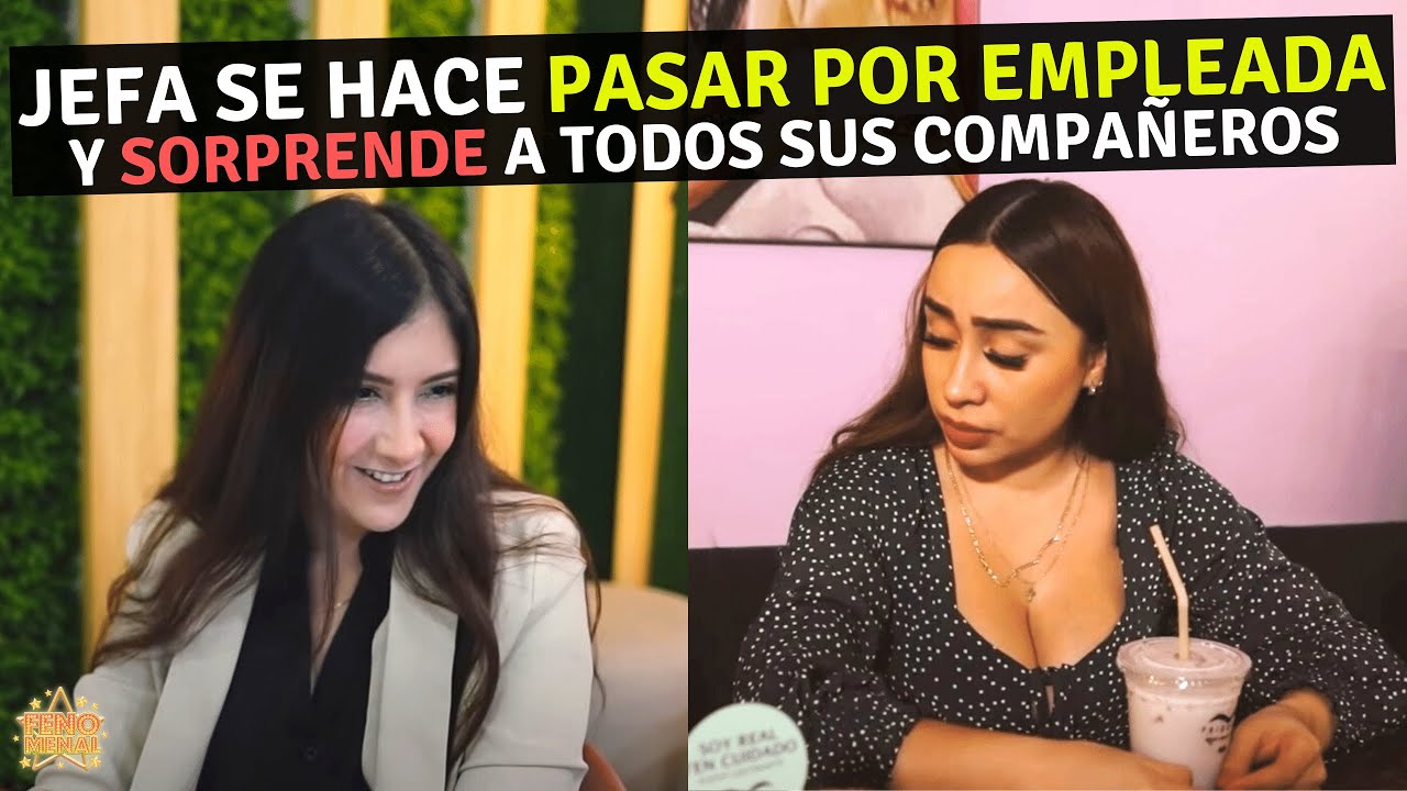 Jefa se hace pasar por empleada.
