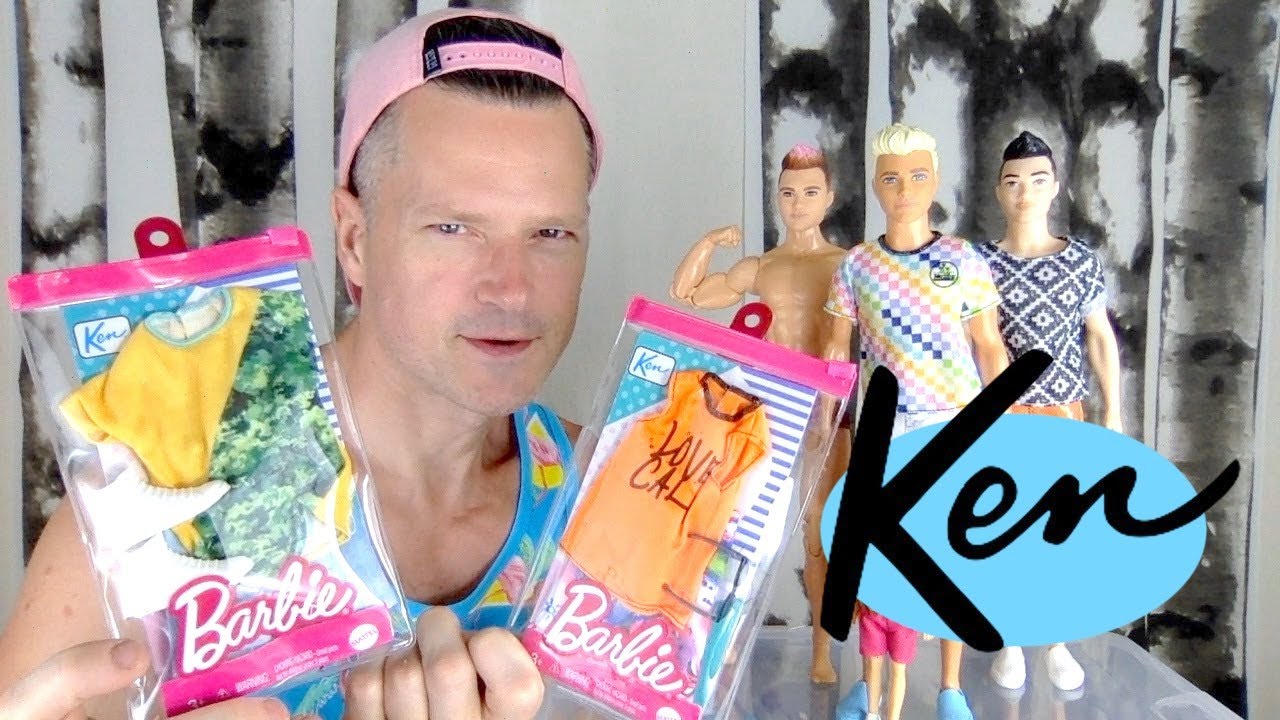 NEW 2021 KEN FASHION PACKS part 2 MATTEL BARBIE DOLL FASHIONISTAS UNBOXING REVIEW TRY ON HAUL