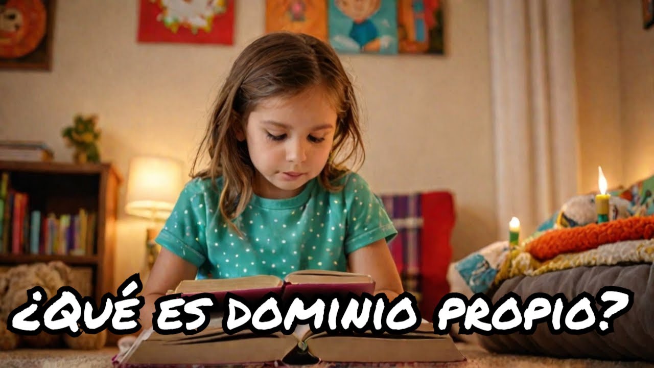 ¿Qué es el dominio propio? ¡Una explicación bíblica para niños!