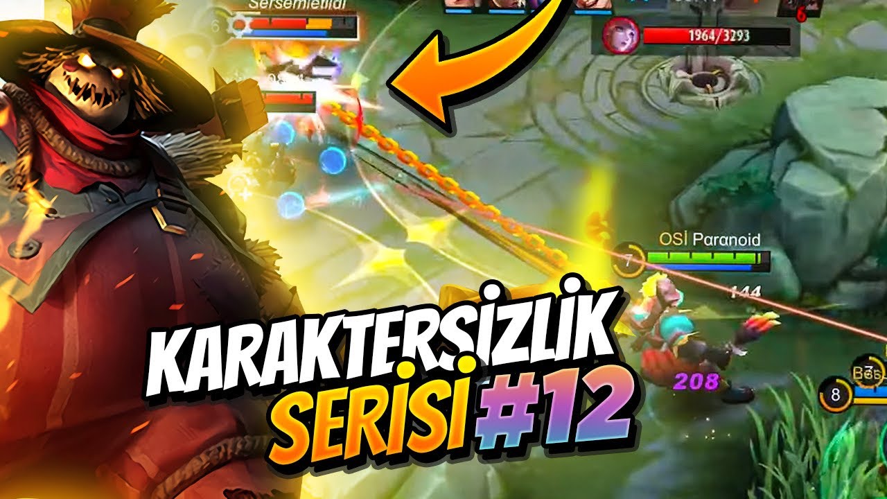 KARAKTERSİZLİK SERİSİ #12 - SIRALIDA DA YAPTIM YAPACAĞIMI - Mobile Legends