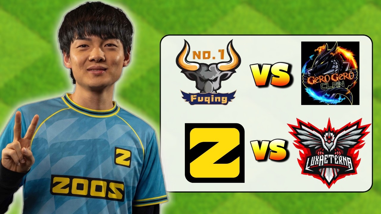 Fuching no1, Zoos Esports and more Clash of Clans