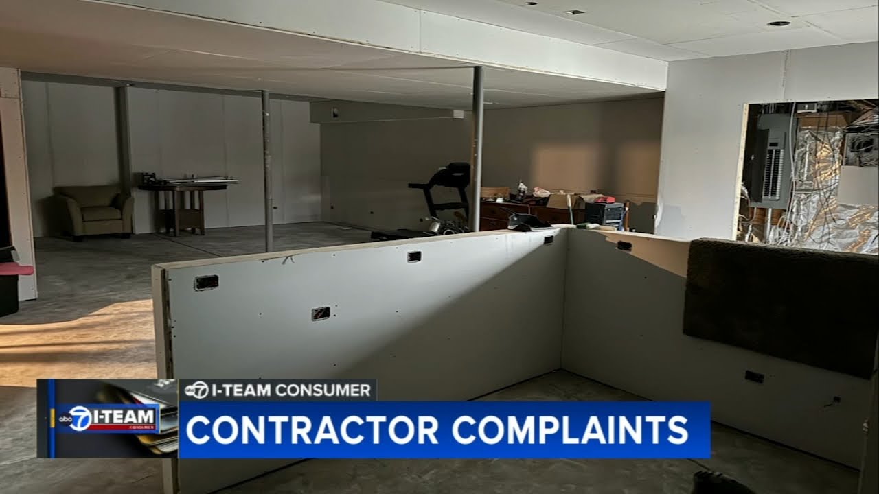 Suburban contractor accused for taking thousands for unfinished jobs