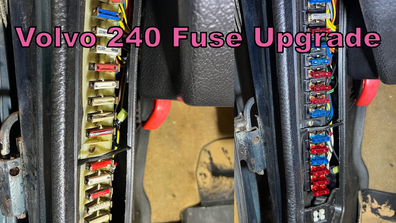 Volvo 240 Spade Fuse Upgrade