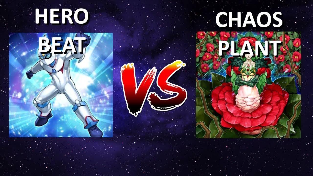 Hero beat vs Chaos plant | Edison Format | Dueling Book