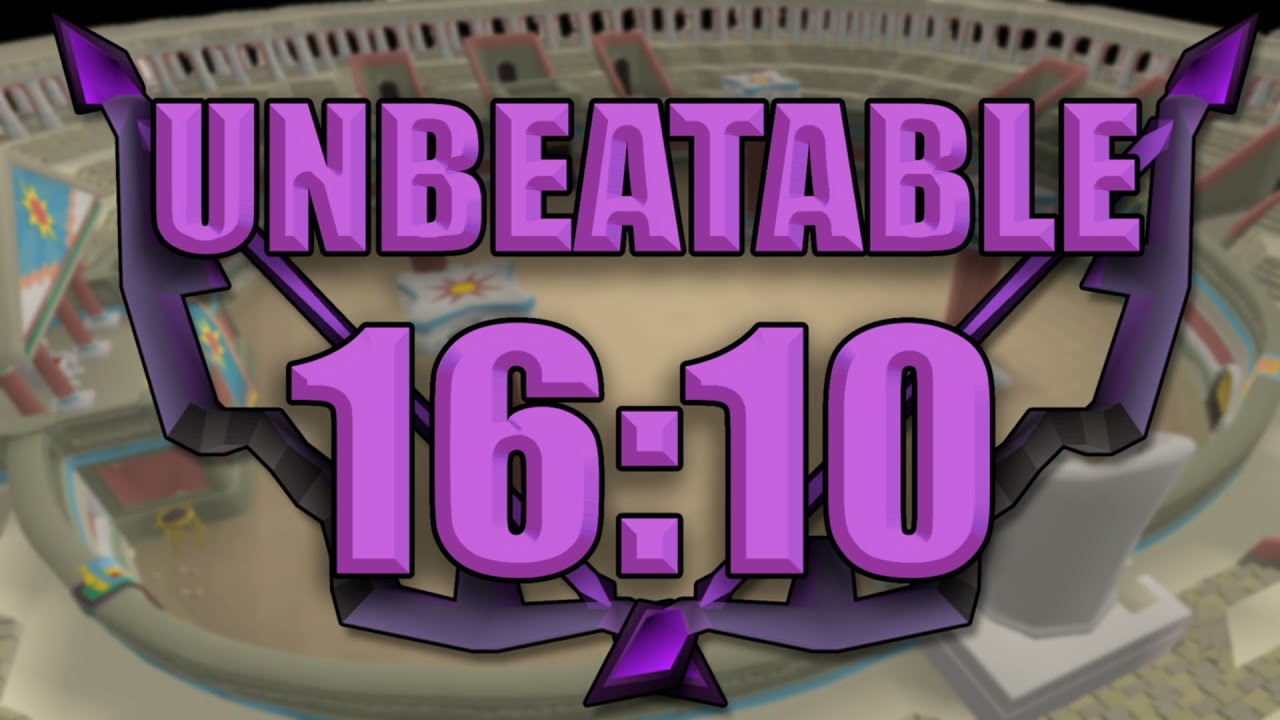 БЕЗУМИЕ 16:10 WR Колизей (OSRS)