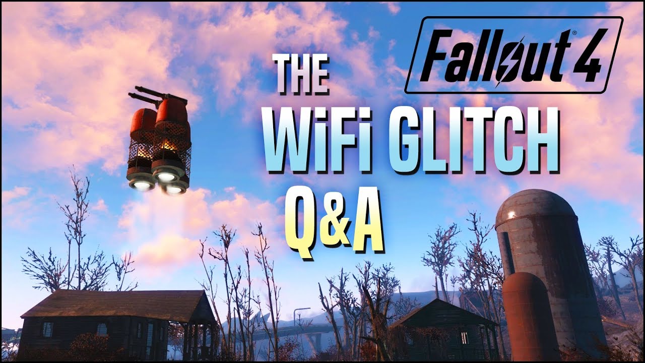 The WiFi Glitch! Q&A 📶 Fallout 4 No Mods Shop Class