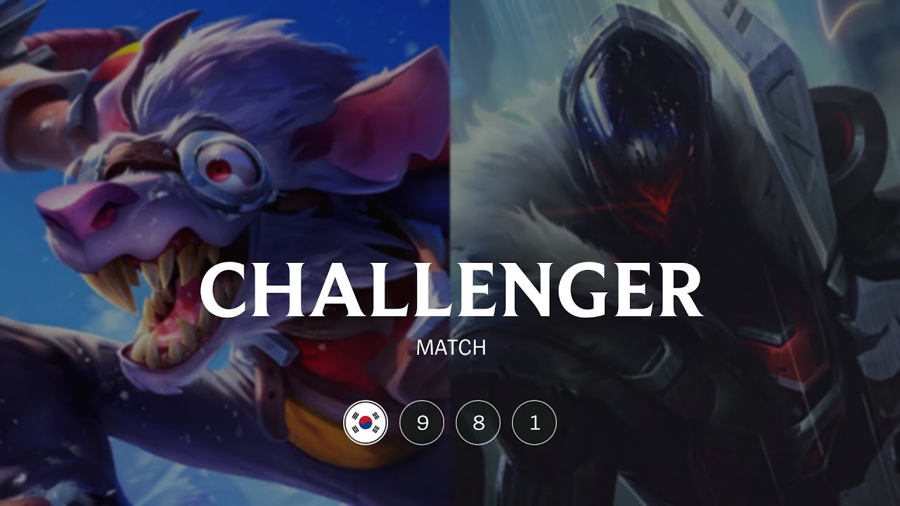 KR Challenger match 981: Super Twitch vs Super Jhin