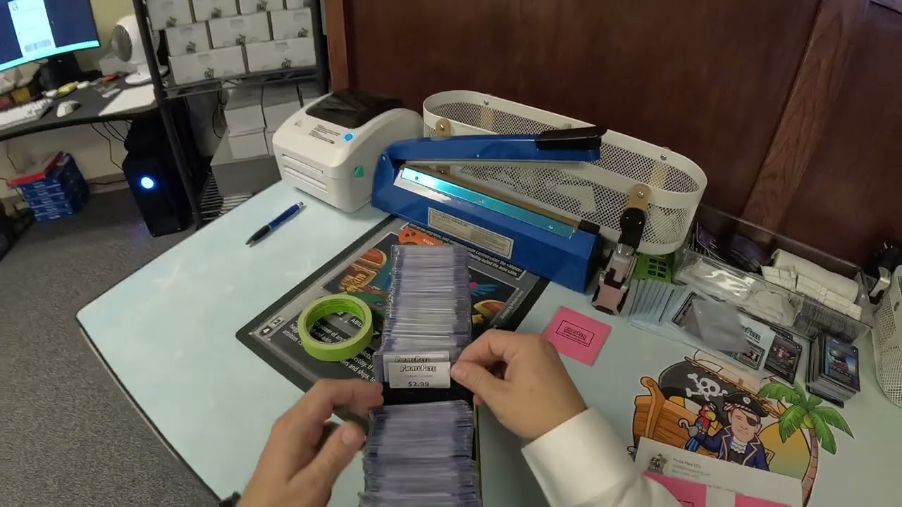 Packing Vintage & Out-of-Print Card Game Orders
